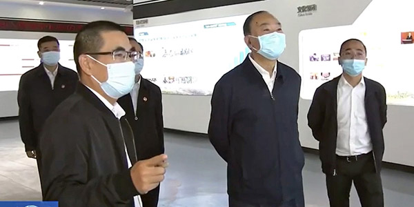 广东省委书记黄坤明到壹定发